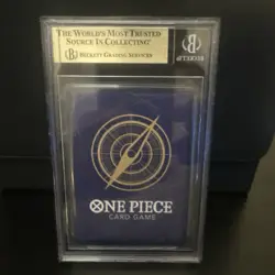 One Piece TCG Monkey D Luffy ST01-012 SR Alt Art 1st Anniversary ENG PRESTINE 10 - Image 3