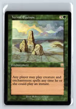 (2X) Vernal Equinox – Mercadian Masques – MTG Magic the Gathering Card - Image 1