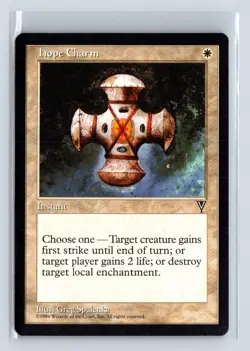 (4x) HOPE CHARM – MTG Magic the Gathering Card – Visions – Common - Image 1