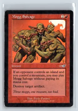 (2X) Mogg Salvage Nemesis Uncommon – MTG Magic the Gathering Card - Image 1
