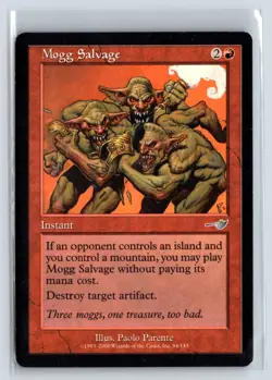 (2X) Mogg Salvage Nemesis Uncommon – MTG Magic the Gathering Card - Image 3