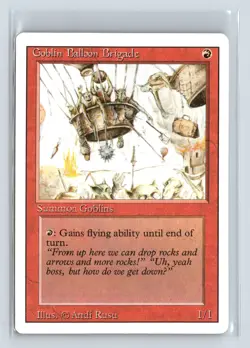 (2x) GOBLIN BALLOON BRIGADE – MTG Magic the Gathering Card – Revised – Uncommon - Image 1