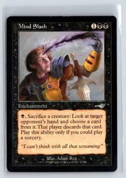(3X) Mind Slash Nemesis Uncommon – MTG Magic the Gathering Card - Image 1