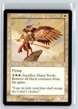 MAJOR TEROH - Torment – MTG Magic the Gathering Card - Rare - Image 1