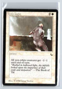(2X) Holy Light The Dark Common – MTG Magic the Gathering Card - Image 1