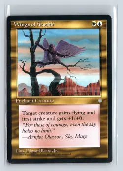 (4x) WINGS OF AESTHIR – MTG Magic the Gathering Card – Ice Age – Uncommon - Image 1