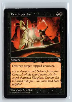 (7X) Death Stroke Stronghold Common – MTG Magic the Gathering Card - Image 1