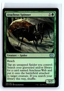 FOIL Arachnus Spinner Double Masters 2022 – MTG Magic the Gathering Card - Image 1