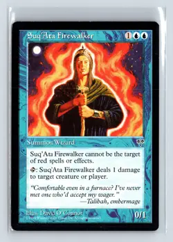SUQ'ATA FIREWALKER – MTG Magic the Gathering Card – Mirage – Uncommon - Image 1