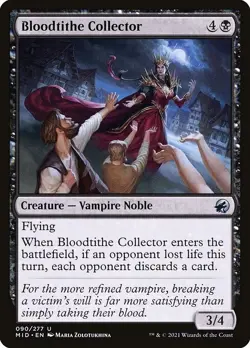 (4x FOIL) BLOODTITHE COLLECTOR - Innistrad MID – MTG Magic the Gathering Card - Image 1