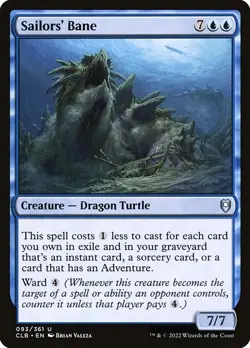 (1x FOIL) SAILORS' BANE - CL: Baldur's Gate – MTG Magic the Gathering Card - Image 1