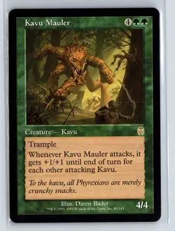 (2x) KAVU MAULER - Apocalypse – MTG Magic the Gathering Card - Rare - Image 1