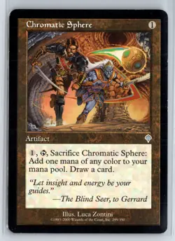 (5X) Chromatic Sphere Invasion Uncommon – MTG Magic the Gathering Card - Image 3