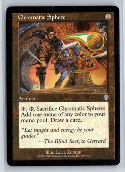 (5X) Chromatic Sphere Invasion Uncommon – MTG Magic the Gathering Card - Image 5