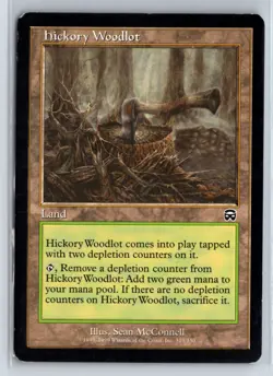 (5X) Hickory Woodlot – Mercadian Masques – MTG Magic the Gathering Card - Image 3