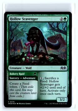 FOIL Hollow Scavenger Wilds of Eldraine – MTG Magic the Gathering Card - Image 1