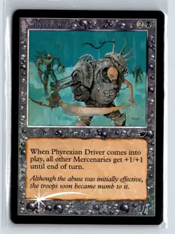 FOIL Phyrexian Driver Nemesis Common – MTG Magic the Gathering Card - Image 1