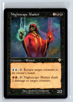 (3x) NIGHTSCAPE MASTER - Invasion – MTG Magic the Gathering Card - Rare - Image 1