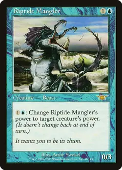 RIPTIDE MANGLER - Legions – MTG Magic the Gathering Card - Rare - Image 1