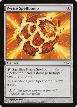(2x) PYRITE SPELLBOMB - Mirrodin – MTG Magic the Gathering Card - Common - Image 1