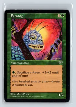 (4x) FORATOG – MTG Magic the Gathering Card – Mirage – Uncommon - Image 1