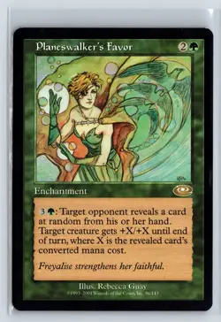 PLANESWALKER'S FAVOR - Planeshift – MTG Magic the Gathering Card - Rare - Image 1