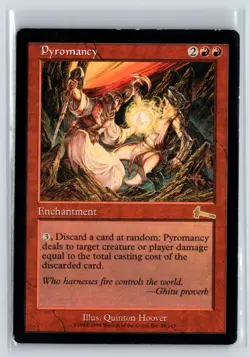 (4X) Pyromancy Urza's Legacy Rare – MTG Magic the Gathering Card - Image 1