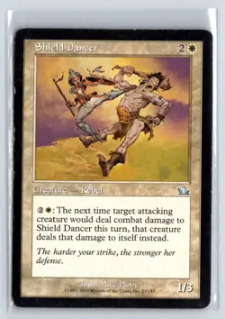 Shield Dancer Prophecy Uncommon – MTG Magic the Gathering Card - Image 1