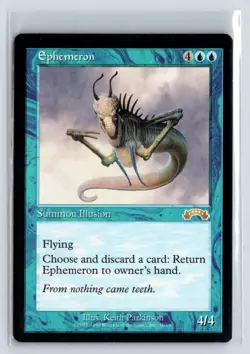 (2X) Ephemeron Exodus Rare – MTG Magic the Gathering Card - Image 1