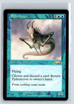 (2X) Ephemeron Exodus Rare – MTG Magic the Gathering Card - Image 3