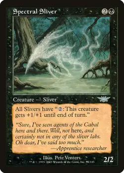 SPECTRAL SLIVER - Legions – MTG Magic the Gathering Card - Uncommon - Image 1
