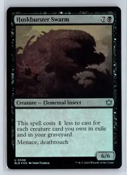 (3x) FOIL Huskburster Swarm Bloomburrow Uncommon – MTG Magic the Gathering Card - Image 1