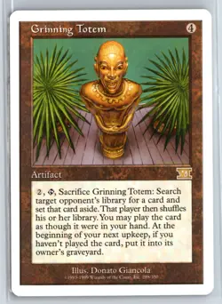 (3X) Grinning Totem Sixth Edition Rare – MTG Magic the Gathering Card - Image 1