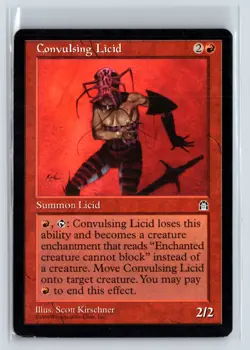 (5X) Convulsing Licid Stronghold Uncommon – MTG Magic the Gathering Card - Image 5