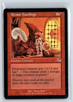 (2x) ARCANE TEACHINGS - Judgment – MTG Magic the Gathering Card - Common - Image 1