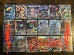 Pokemon TCG SIR/ Full Art/Ex Lot ( Charizard, Psyduck, Bulbasaur, Typhlosion) - Image 1