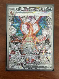 Pokemon TCG SIR/ Full Art/Ex Lot ( Charizard, Psyduck, Bulbasaur, Typhlosion) - Image 2