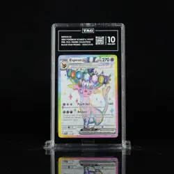 2025 POKEMON SVP PROMO PRE PREMIUM FIGURE COLLECTION #175 ESPEON EX TAG 10 - Image 1