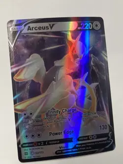 Pokemon Arceus V Brilliant Stars 122/172 Holo Ultra Rare Freshly Pulled See Pics - Image 2