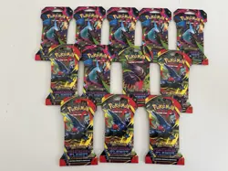 Pokemon TCG Phantasmal Flames Mega Evolution | 12 Sleeved Booster Pack Sealed - Image 1