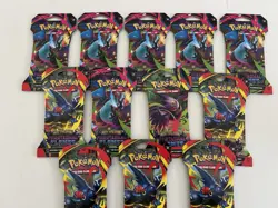 Pokemon TCG Phantasmal Flames Mega Evolution | 12 Sleeved Booster Pack Sealed - Image 2
