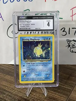 ✨Pokemon Shining Magikarp Neo Revelation #66 DOUBLE HOLO DOUBLE SWIRL SWIRL ✨ - Image 1