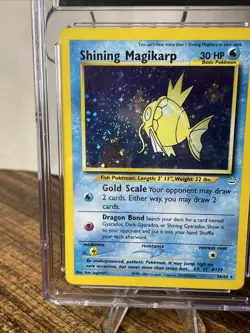 ✨Pokemon Shining Magikarp Neo Revelation #66 DOUBLE HOLO DOUBLE SWIRL SWIRL ✨ - Image 3