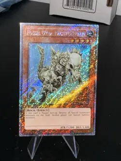 YuGiOh FOSSIL DYNA PACHYCEPHALO Platinum Secret Rare RA03-EN195 MINT YU-Gi-OH - Image 3