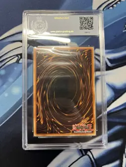 YuGiOh 2002 Mechanical Chaser Tournament Pack 01 TP1-E001 PGS 8.5 Ultra Rare - Image 4