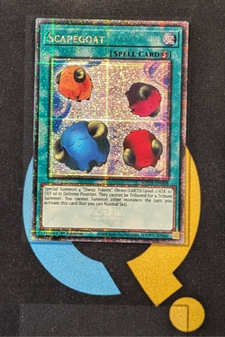 MP24-EN008 Scapegoat Quarter Century Secret Rare 1st Ed YuGiOh - Image 1