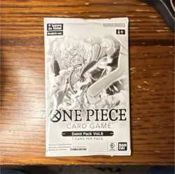 Bandai One Piece Card Game Event Pack Vol.8 English Version 8 Sealed Packs - Image 1