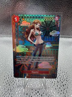 Nami OP01-016 R SP One Piece Card Game Alternate Art M/NM - Image 1