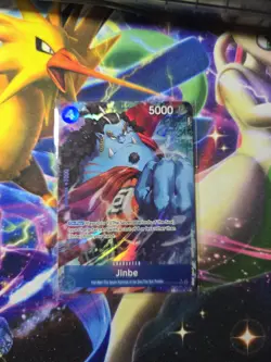 One Piece TCG Jinbe OP07-045 SR Parallel Alt Art 500 Years in the Future NM Eng - Image 1