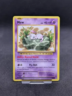 Mew 53/108 Non-Holo Evolutions Pre Release Deck Exclusive Pokemon Card - Image 1